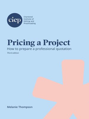 cover image of Pricing a Project